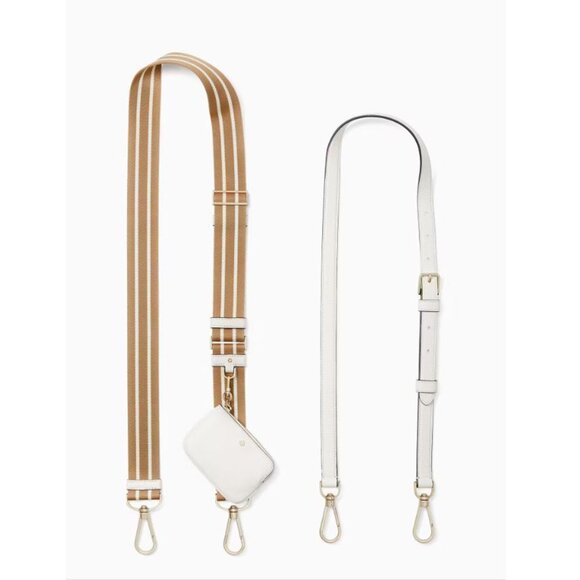 NWT Kate Spade Rosie Pebbled Leather Large Crossbody Parchment ♠️ - Picture 6 of 13